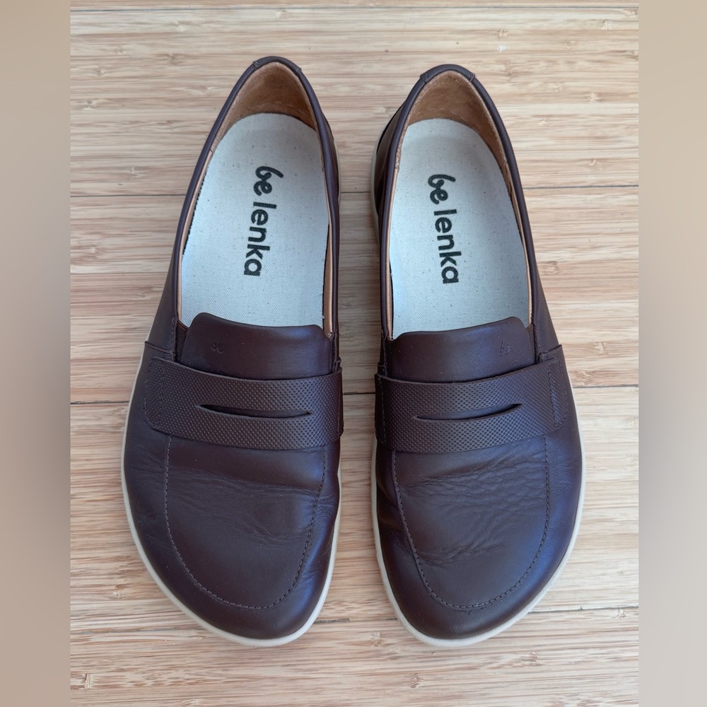 Barefoot Real leather Be Lenka Women's Brown Moccasins, eu 40 (25,7 cm), us 9